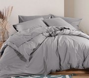 Παπλωματοθήκη Υπέρδιπλη Basic-22 L. Grey 230x240 - Nef-Nef Homeware