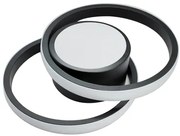 POWERTECH LED φωτιστικό οροφής HLL-0085, 32W, 4000K, 27x21cm, μαύρο