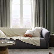 Βελουτέ Ριχτάρι Διθέσιου Καναπέ (180x250) Gofis Home Nimbus Moon Ecru 447/16