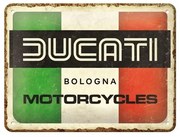 Μεταλλική πινακίδα Ducati - Italy Giugiaro Logo