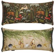 Χριστουγεννιάτικο Μαξιλάρι 2 Όψεων (30x60) Kentia Loft Snow 2425