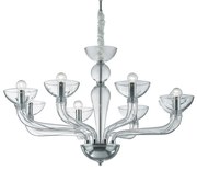 Πολυέλαιος Ideal Lux Casanova 044255 Διάφανος