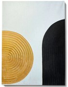 Πίνακας Καμβάς 3D 112RGN1156 70x100cm Multi Wallity Κάθετοι Ξύλο, Καμβάς