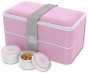 Δοχείο Φαγητού Lunch Box - Original Bento Box Classic Umami - Kawaii Pink - Κατάλληλο για Φούρνο Μικροκυμάτων