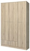 Ντουλάπα ArteLibre CAJSA Φυσικό Μοριοσανίδα 90x50x195cm