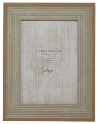 Κορνίζα Με Όψη Καφέ Πλαστικό/Ξύλο 10x15cm ANKOR
