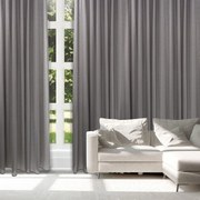 ΚΟΥΡΤΙΝΑ ΜΕ ΚΡΙΚΟΥΣ 300x265cm DAS HOME - CURTAIN 2225