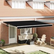vidaXL Σκηνίτσα Αναδιπλούμενη Μαύρο 450 x 300 εκ Πολυέστερ και Μέταλλο