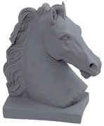 Διακοσμητικό Άλογο G.S7.N37K1 20cm Grey Espiel Plaster