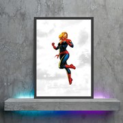 Πόστερ &amp;  Κάδρο Comic Captain Marvel CM046 21x30cm Εκτύπωση Πόστερ (χωρίς κάδρο)