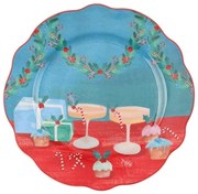 Πιατέλα Christmasville Coctails ME0027 20cm Multi Maxwell&amp;Williams