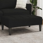 vidaXL Υποπόδιο Μαύρο 77x55x31 εκ. Υφασμάτινο