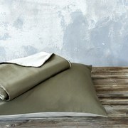 Παπλωματοθήκη Abalone (Σετ 2τμχ) Brown - Light Beige Nima Μονό 160x240cm Microfiber