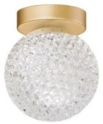 Πλαφονιέρα/Απλίκα Φωτιστικό Οροφή Χρυσό Diamond 4267200 Viokef-4267200-Χρυσό 4267200