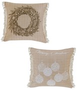 Χριστουγεννιάτικη Μαξιλαροθήκη (50x50) Kentia Loft Snow 220