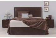 Linea Strom  Ντυμένο Κρεβάτι Ημίδιπλο Linea Strom Iro 130x200 cm BEST-10104860