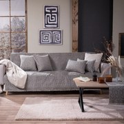 Ριχτάρι Maryland 03 Taupe Teoran Πολυθρόνα 180x150cm Βαμβάκι-Ακρυλικό