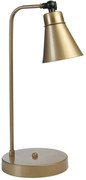 Φωτιστικό Επιτραπέζιο Dora 534LUN5113 Φ18x45cm E14 40W Gold Opviq