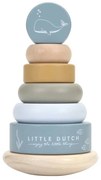 Ξύλινη Πυραμίδα Στοίβαξης &amp; Ισορροπίας Little Dutch Ocean LD8013