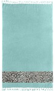 Πετσέτα Θαλάσσης - Παρεό Pestemal 18 Aqua Guy Laroche Θαλάσσης 90x170cm 100% Βαμβάκι