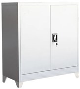 Intrahome Μεταλλικό ντουλάπι Armon I Intrahome σε απόχρωση ανοιχτό γκρι 90x40x100εκ | SKU: INTRAPA-430111124