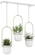 Σετ 3 κρεμαστά κασπώ Umbra Triflora planter 1011748-524