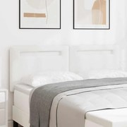 vidaXL Κεφαλάρι Επιτοίχιο με κεφαλάρι Λευκό 144 cm PVC