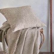 Ριχτάρι Bretton Dark Beige Ρυθμός Πολυθρόνα 160x180cm Chenille,Cotton,Polyester