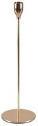 Κηροπήγιο Isabella 35105  Φ10x33cm Bronze GloboStar Metal