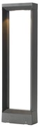 LED COB POST LUMINAIRE 8W 180LM 90° 230V AC 3.000K DARK GREY CRI80 IP54 30.000HRS ACA LG1312G-495