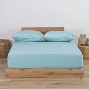 Σεντόνι Με Λάστιχο Jersey Aqua Nef-Nef Μονό 100x230cm Με Λάστιχο 100% Βαμβάκι