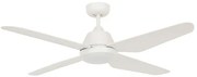 Lucci Air Aria Ανεμιστήρας Οροφής 122cm με Φως και Τηλεχειριστήριο Λευκός