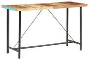 vidaXL Τραπέζι Μπαρ 180 x 70 x 107 εκ. από Μασίφ Ανακυκλωμένο Ξύλο
