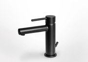 Eurorama Tonda Black Matt Μπαταρία Νιπτήρος με Aυτόματη Βαλβίδα 145310-400