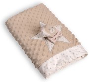 Κουβέρτα Fleece Αγκαλιάς (70x100) Silk Fashion FSJ161001J Beige