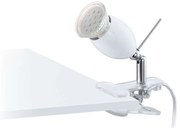 Φωτιστικό Σποτ Led Με Κλιπ 93118 White Banny 1 Eglo