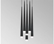 Κρεμαστό Φωτιστικό Ορορφής IP20 6xG9 Μέταλλο Luma Lighting-103-01220-13 Black-Μαύρο 103-01220-13 Black