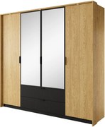 Ντουλάπα Nordic Τετράφυλλη - 223.20Χ59.00Χ210.00cm