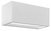 Απλίκα Φωτιστικό Τοίχου E27 11x25x11cm IP54 Amigo Eurolamp 145-20638 Λευκό