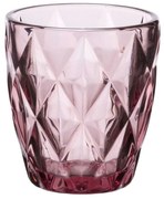 Ποτήρι Ουίσκι Kare 52.702.51 260ml Purple Cryspo Trio Glass