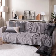 Ριχτάρια Flexy 11 (Σετ 2τμχ) Grey Teoran Σετ Ριχτάρια 160x270cm Πολυέστερ
