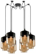 SE21-HN-18-30-BL6+ GABY Honey Glass Pendant+ HOMELIGHTING 77-8792