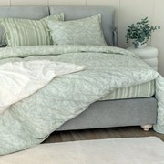 Σεντόνια ES103 (Σετ 4τμχ) Green Palamaiki Υπέρδιπλo 240x260cm Βαμβάκι-Lyocell