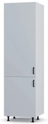 Modest Στήλη Κουζίνας Γκρι 60x57x214εκ HL2141M04