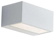 Φωτιστικό Τοίχου - Απλίκα Twin LED-W-TWIN-S BCO 12W Led 14x8,9x6,5cm White Intec