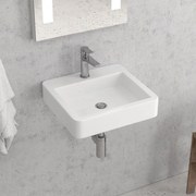 Νιπτήρας Αναρτώμενος LT 5032 45x42x10cm White Karag Πορσελάνη