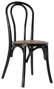 Καρέκλα Τραπεζαρίας DKD Home Decor Μαύρο Πολύχρωμο 43 x 44 x 89 cm