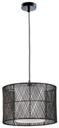Φωτιστικό Οροφής Μονόφωτο Viokef Grido Black 4149001