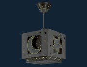 Φωτιστικό οροφής Ango Moon-Γκρι