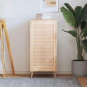 vidaXL Πορτάκι με Περσίδες 99,3x49,4 εκ. από Μασίφ Ξύλο Πεύκου